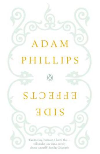 Couverture du livre « Side effects » de Adam Phillips aux éditions Adult Pbs