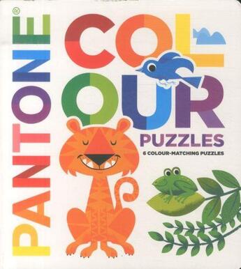 Couverture du livre « Pantone: colour puzzles: 6 colour-matching puzzles » de Pantone et Tad Carpenter aux éditions Abrams Us