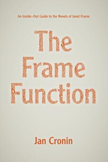 Couverture du livre « The Frame Function » de Cronin Jan aux éditions Auckland University Press