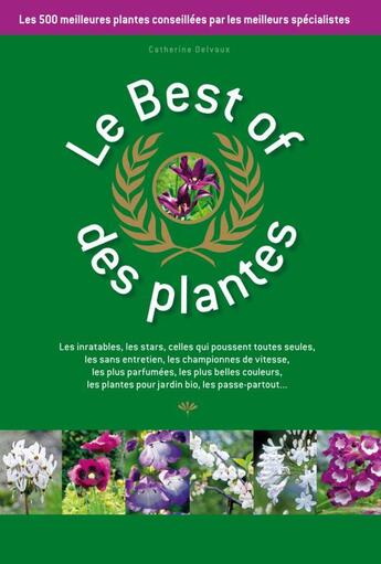 Couverture du livre « Best of des plantes » de  aux éditions Larousse