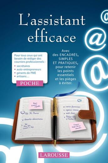 Couverture du livre « L'assistant efficace » de  aux éditions Larousse