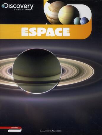 Couverture du livre « Espace » de Nicolas Brasch aux éditions Gallimard-jeunesse