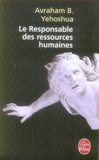 Couverture du livre « Le responsable des ressources humaines » de Yehoshua-A.B aux éditions Le Livre De Poche