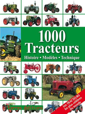 Couverture du livre « 1000 tracteurs » de  aux éditions Terres Editions