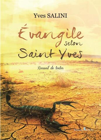 Couverture du livre « Évangile selon Saint-Yves » de Yves Salini aux éditions Melibee