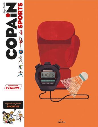 Couverture du livre « Copain des sports » de Guerin/Serge et Benjamin Flouw et Corine Deletraz aux éditions Milan