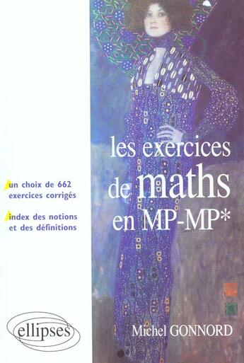 Couverture du livre « L'essentiel des exercices de mp, mp* » de Michel Gonnord aux éditions Ellipses