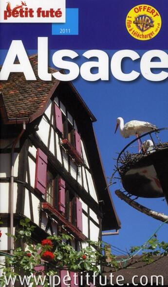 Couverture du livre « Guide petit futé ; départements ; Alsace (édition 2011) » de  aux éditions Le Petit Fute
