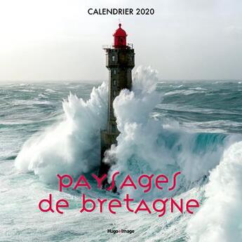 Couverture du livre « Calendrier mural bretagne 2020 » de  aux éditions Hugo Image