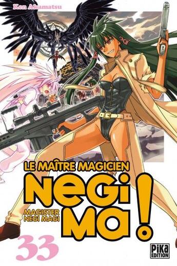 Couverture du livre « Negima Tome 33 » de Ken Akamatsu aux éditions Pika