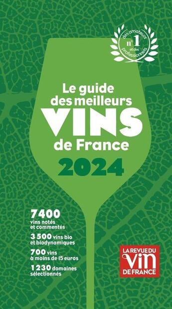 Couverture du livre « Le guide des meilleurs vins de France (édition 2024) » de Olivier Poussier et Olivier Poels aux éditions Revue Du Vin De France