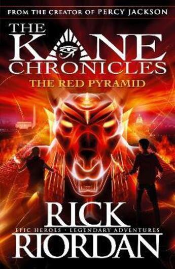 Couverture du livre « Kane chronicles, the: the red pyramid » de Rick Riordan aux éditions Children Pbs