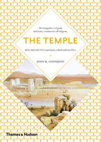 Couverture du livre « The temple (art and imagination) » de Lundquist aux éditions Thames & Hudson