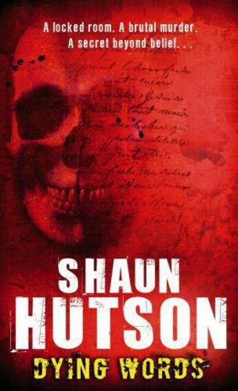 Couverture du livre « Dying Words » de Shaun Hutson aux éditions Little Brown Book Group Digital