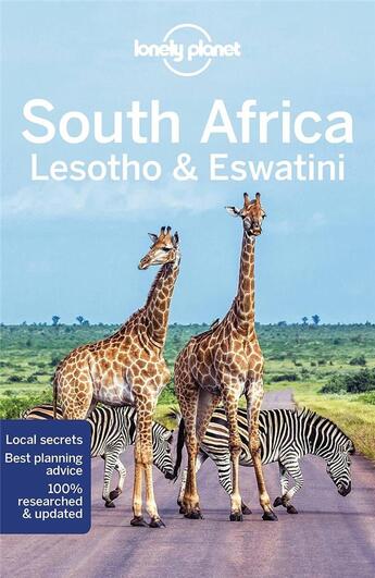 Couverture du livre « South Africa, Lesotho & Eswatini (12e édition) » de Collectif Lonely Planet aux éditions Lonely Planet France