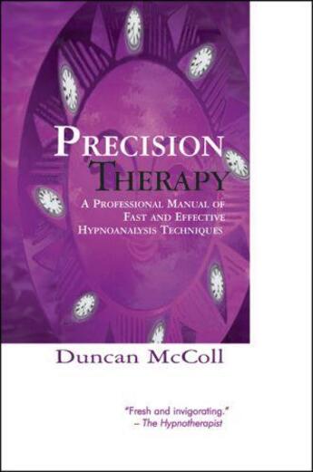 Couverture du livre « Precision Therapy » de Mccoll Duncan aux éditions Crown House Digital