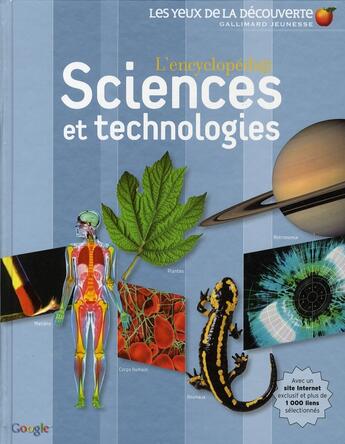 Couverture du livre « L'encyclopédi@ des sciences » de Collectifs Jeunesse aux éditions Gallimard-jeunesse