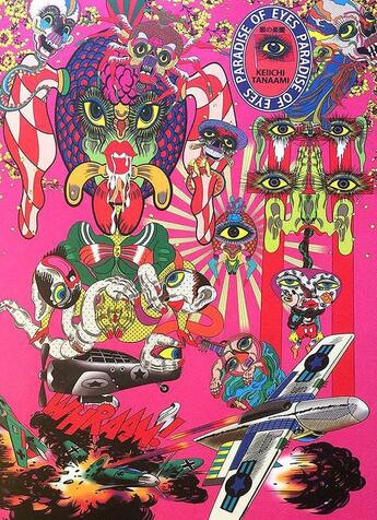 Couverture du livre « Paradise of eyes » de Keiichi Tanaami aux éditions United Dead Artists