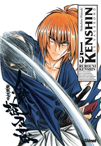 Couverture du livre « Kenshin le vagabond Tome 15 » de Nobuhiro Watsuki aux éditions Glenat