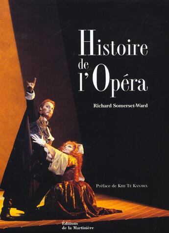 Couverture du livre « Histoire De L'Opera » de Richard Somerset- Ward aux éditions La Martiniere