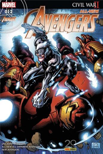 Couverture du livre « All-new Avengers n.12 » de All-New Avengers aux éditions Panini Comics Fascicules