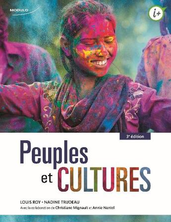Couverture du livre « Peuples et culture (3e édition) » de Louis Roy et Nadine Trudeau aux éditions Modulo