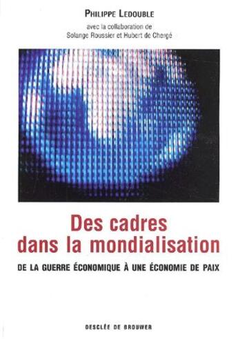 Couverture du livre « Les cadres et la mondialisation » de  aux éditions Desclee De Brouwer