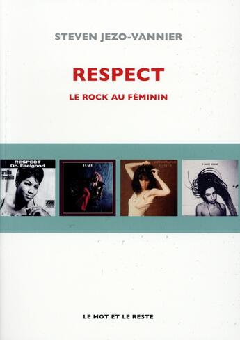 Couverture du livre « Respect ; le rock au feminin » de Steven Jezo-Vannier aux éditions Le Mot Et Le Reste