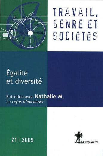 Couverture du livre « Égalité et diversité » de  aux éditions La Decouverte