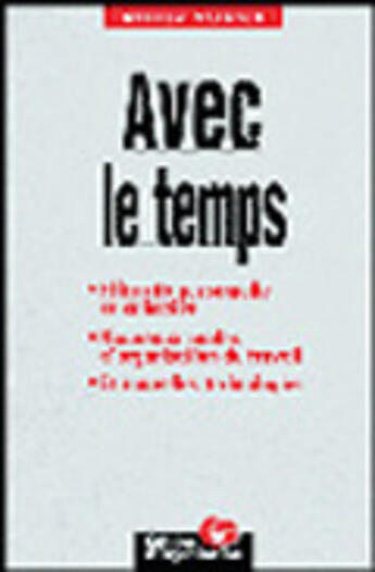 Couverture du livre « Avec le temps » de Mélissa Saadoun aux éditions Organisation