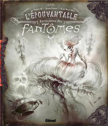 Couverture du livre « L'épouvantable encyclopédie des fantômes » de Pierre Dubois et Elian Black'Mor aux éditions Glenat