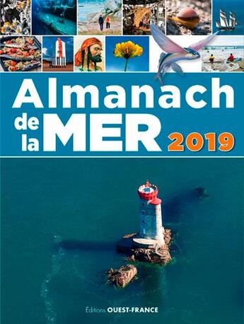 Couverture du livre « Almanach de la mer (édition 2019) » de  aux éditions Ouest France