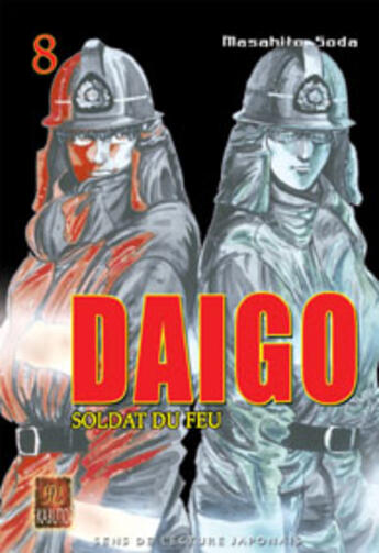 Couverture du livre « DAIGO, SOLDAT DU FEU : Daïgo, soldat du feu Tome 8 » de Masahito Soda aux éditions Kabuto