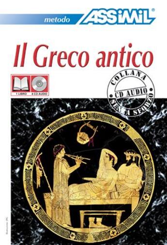 Couverture du livre « Pack cd il greco antico » de  aux éditions Assimil