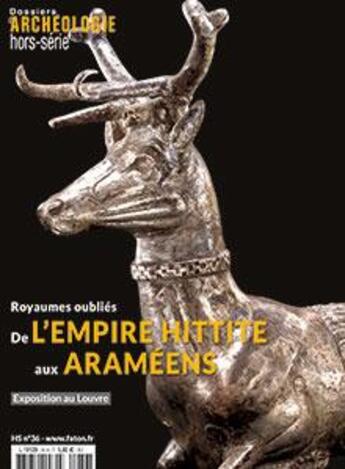 Couverture du livre « Dossier d'archeologie hs n 36 les heritiers de l'empire hittite - avril 2019 » de  aux éditions Faton Revue