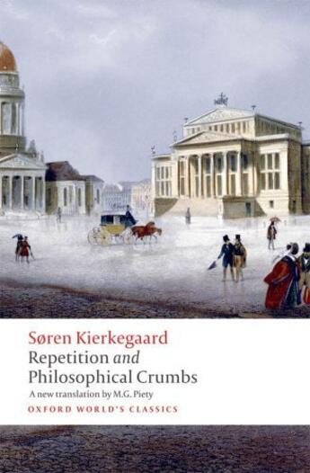 Couverture du livre « Repetition and Philosophical Crumbs » de Mooney Edward F aux éditions Oup Oxford