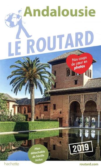 Couverture du livre « Guide du Routard ; Andalousie (édition 2019) » de Collectif Hachette aux éditions Hachette Tourisme