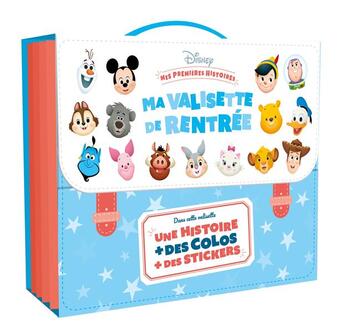 Couverture du livre « Mes premières histoires : ma valisette de rentrée » de Disney aux éditions Disney Hachette