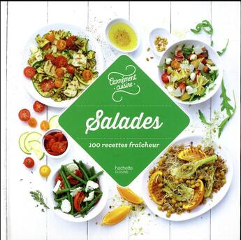 Couverture du livre « Salades ; 100 recettes incontournables » de  aux éditions Hachette Pratique