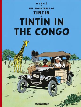 Couverture du livre « The adventures of Tintin : Tintin in the Congo » de Herge aux éditions Casterman