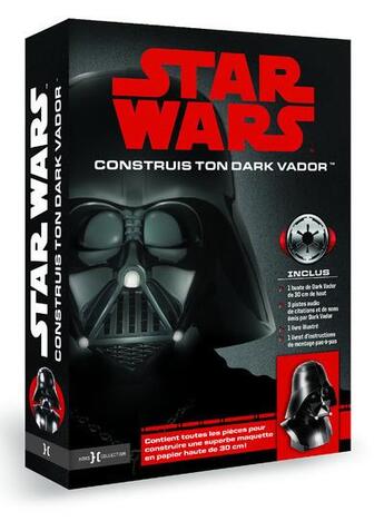 Couverture du livre « Star Wars ; construis ton Dark Vador ; coffret » de  aux éditions Hors Collection