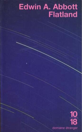 Couverture du livre « Flatland » de Edwin Abbott Abbott aux éditions 10/18