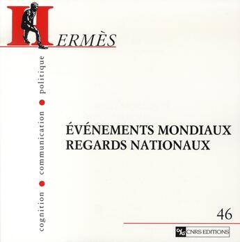 Couverture du livre « Événements internationaux et médiation nationale » de  aux éditions Cnrs