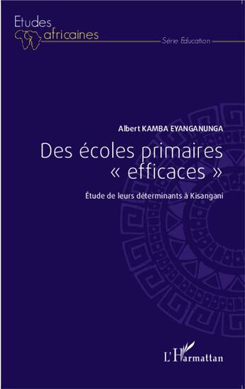 Couverture du livre « Des écoles primaires 