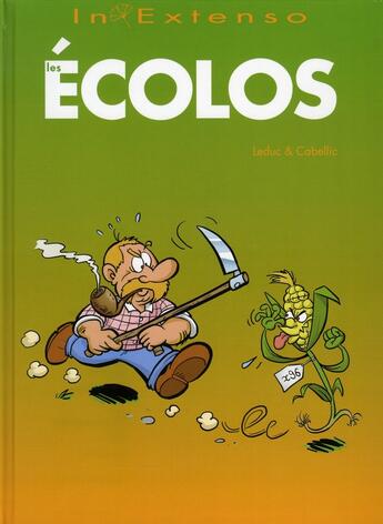 Couverture du livre « Les écolos » de Leduc/Cabellic aux éditions Clair De Lune