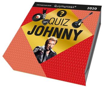 Couverture du livre « Quizmaniaks ; quiz 100% Johnny (édition 2020) » de Yiannis Lhermet aux éditions Editions 365