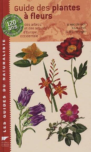 Couverture du livre « Guide des plantes a fleurs, des arbres et des arbustes d'europe occidentale » de Favarger/Fitter aux éditions Delachaux & Niestle