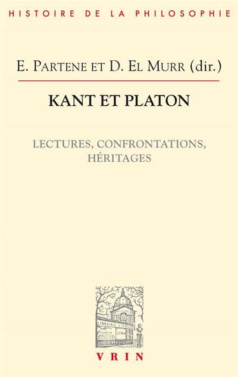 Couverture du livre « Kant et Platon : lectures, confrontations, héritages » de  aux éditions Vrin