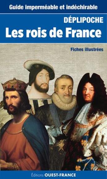 Couverture du livre « Pack 10ex rois de france - delipoche » de  aux éditions Ouest France