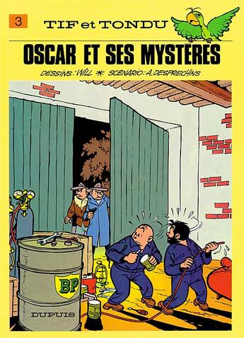 Couverture du livre « Tif et Tondu Tome 3 : Oscar et ses mystères » de Will et Albert Desprechins aux éditions Dupuis